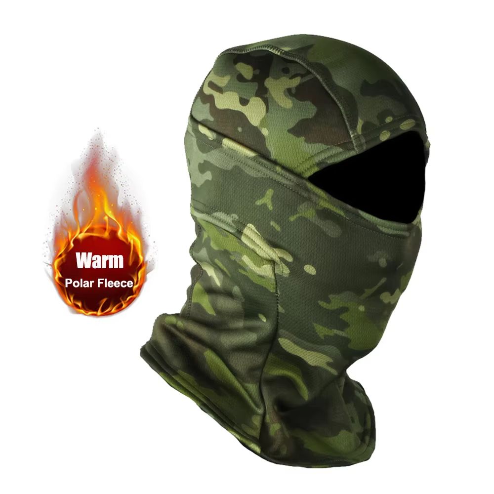 CamoShield Thermal Fleece Balaclava  FullFace Winter Mask For Cycling Ski Motorcycle Outdoor 10