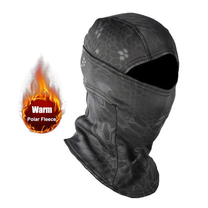 CamoShield Thermal Fleece Balaclava  FullFace Winter Mask For Cycling Ski Motorcycle Outdoor 13