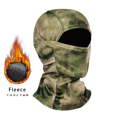 CamoShield Thermal Fleece Balaclava  FullFace Winter Mask For Cycling Ski Motorcycle Outdoor 14