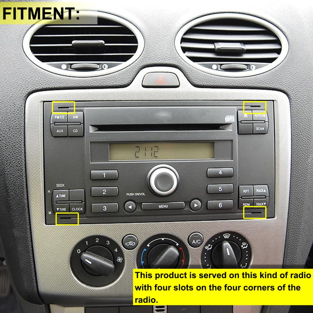 Car Radio CD Stereo Extractor Kit Key Release Removal Pin Tools For Easy Installation 1