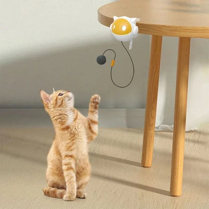 Automatic Lifting Cat Toy Ball  Interactive Electric Cat Toy With Smart Motion Sensor Replaceable B 2