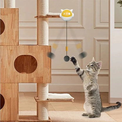 Automatic Lifting Cat Toy Ball  Interactive Electric Cat Toy With Smart Motion Sensor Replaceable B 4