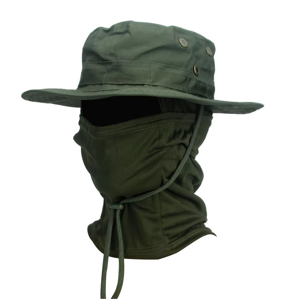 CamoShield Foldable Boonie Cap  Balaclava Hat Suit  WideBrim Outdoor SunProtection Cap 20