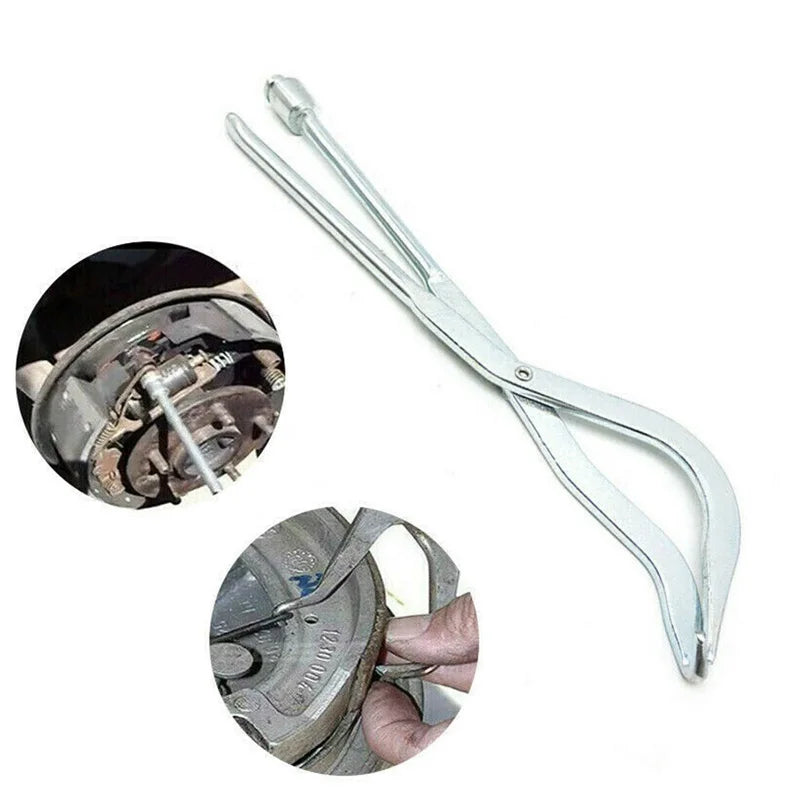 Brake Line Shoe Remover Car Drum Brake Return Spring Plier Workshop Repair Tool 2