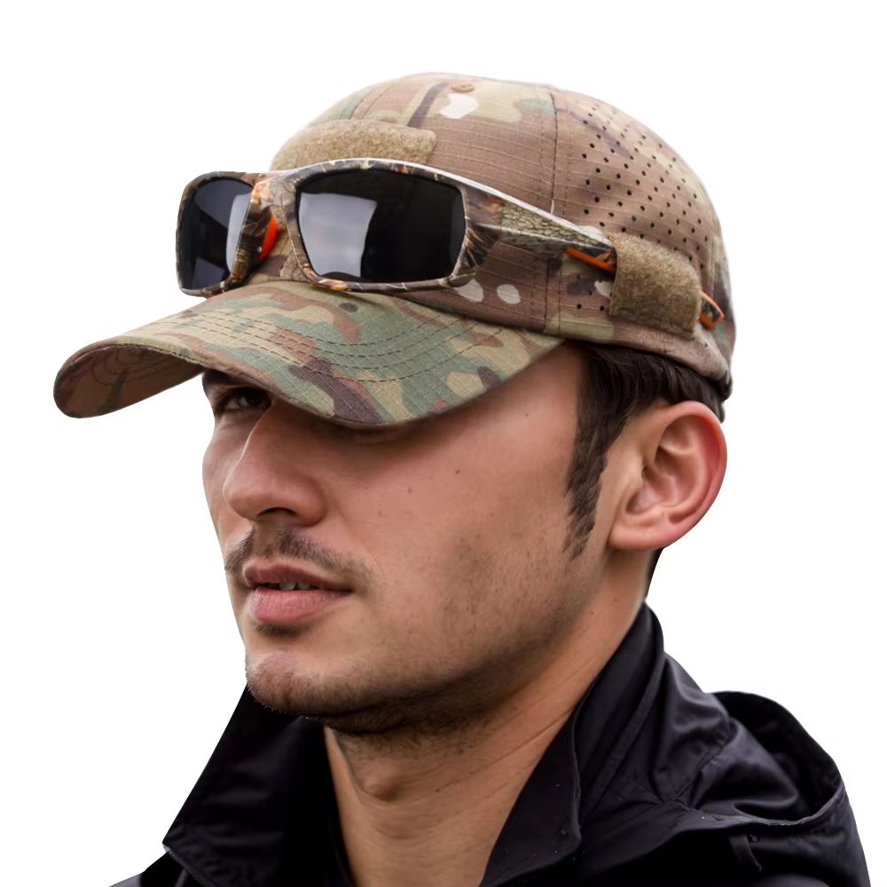 CamoVent UV Shield Camouflage Baseball Cap – Lightweight Breathable Sun Protection Hat