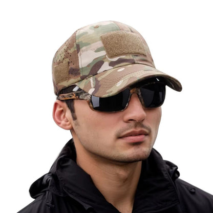 CamoVent UV Shield Camouflage Baseball Cap  Lightweight Breathable Sun Protection Hat 1