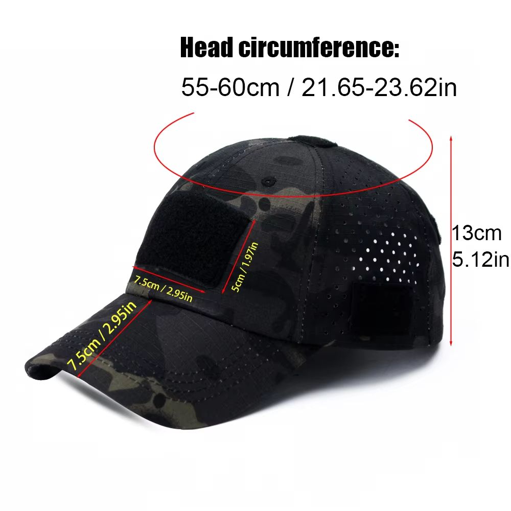 CamoVent UV Shield Camouflage Baseball Cap  Lightweight Breathable Sun Protection Hat 5
