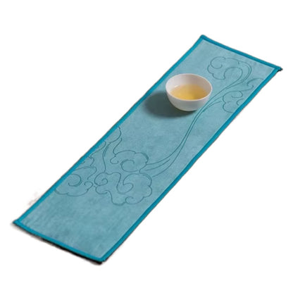 Absorbent Cotton Tea Towel, New Thickened Cleaning Cloth, Painted Tea Ceremony Napkin