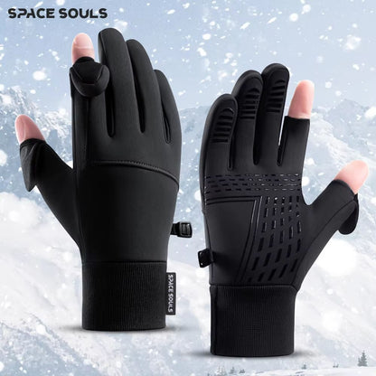 ArcticShield Waterproof Windstopper Touch-Screen Gloves – Unisex Winter Outdoor Sports Essentials