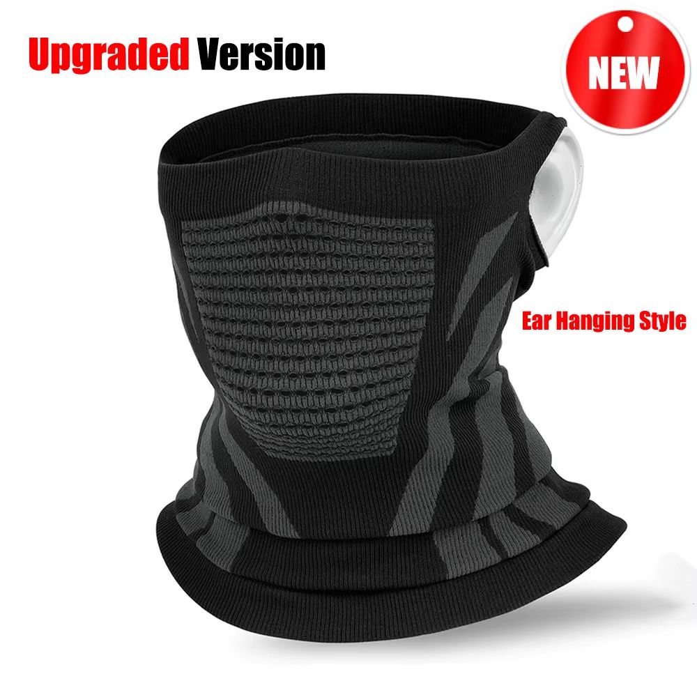 ArcticGuard Breathable Thermal HalfFace Ski Mask  Unisex Outdoor Sports Protection 18