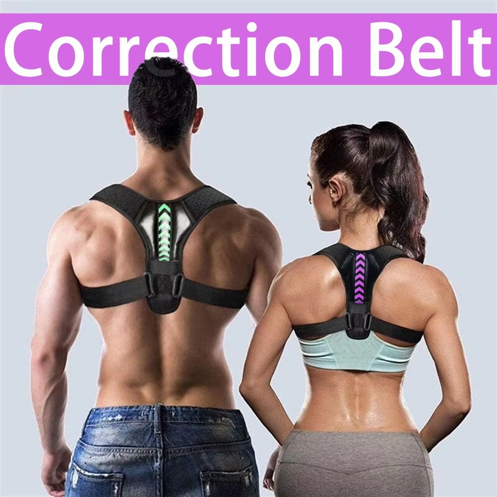 Premium Posture Pro Adjustable Back & Shoulder Support Belt – Clavicle & Spine Alignment