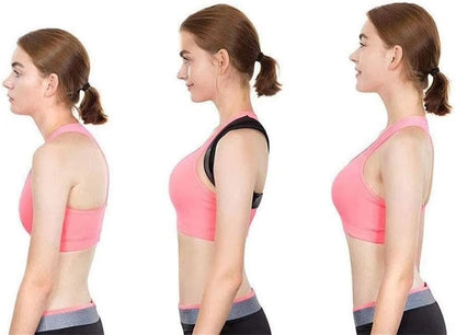 Premium Posture Pro Adjustable Back  Shoulder Support Belt  Clavicle  Spine Alignment 4