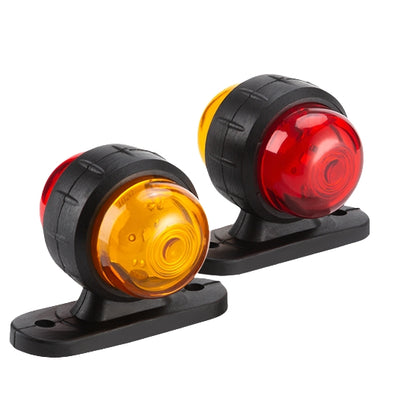 LED Side Marker Truck Tail Lights Outline Marker Lamp For Trailer Caravan Truck Parts 7