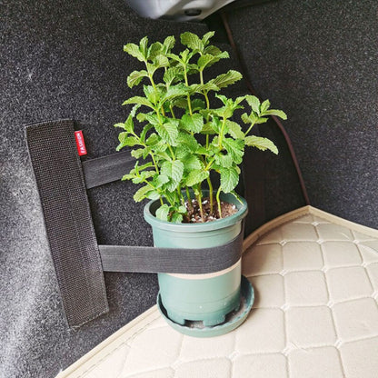 Car Interior Organizer Rear Trunk Elastic Mesh Fixed Straps Seat Back Storage Net Car Accessory 3