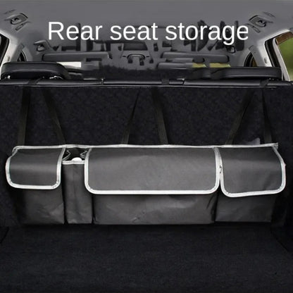 SUV Backseat Hanging Organizer Car Trunk Organizer Upgrade Storage Bags For SUV Truck MPV 1