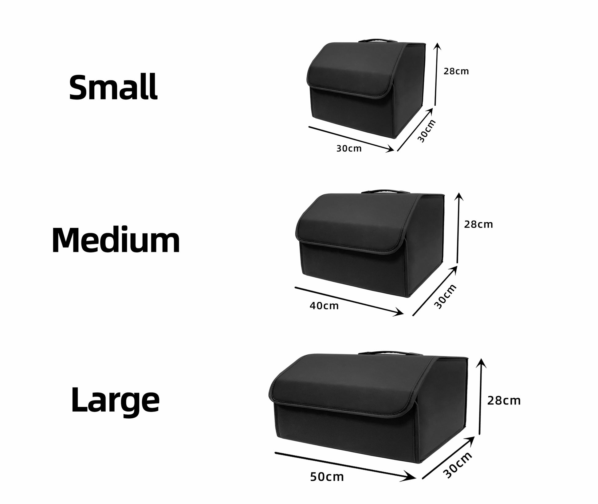 Multipurpose PU Leather Car Trunk Storage Box Collapsible Organizer For Vehicle Tidying And Auto Ac 5