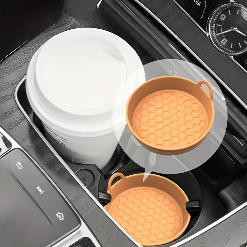 Silicone Car Cup Holder Coaster Universal Non Slip Cup Holder Insert Car Interior Silent Cup Pad Ca 3