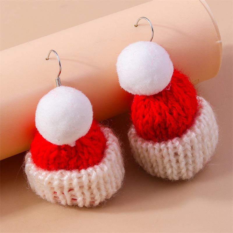 Newest Jewelry Accessories, Lucky Star Pine Tree Earrings, Fashion Christmas Tree Earrings, For Women and Girls