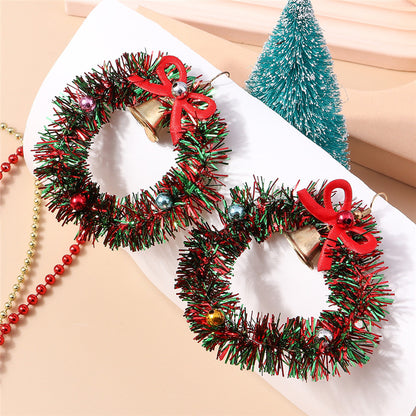Newest Jewelry Accessories, Lucky Star Pine Tree Earrings, Fashion Christmas Tree Earrings, For Women and Girls