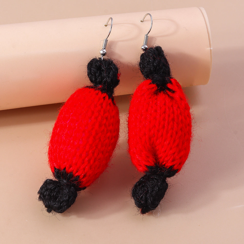 Newest Jewelry Accessories, Lucky Star Pine Tree Earrings, Fashion Christmas Tree Earrings, For Women and Girls