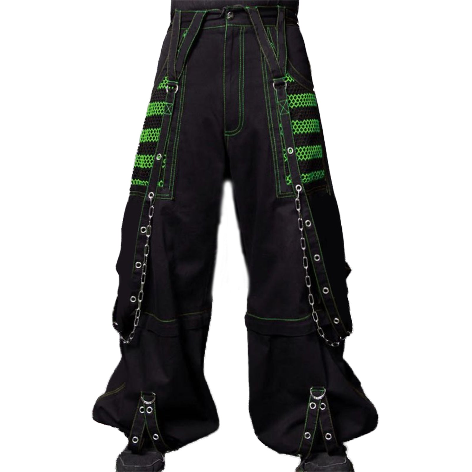 Women Fall Winter Cargo Jeans Striped Loose Casual Trousers Street Wear Pants With Pockets Zipper B 5