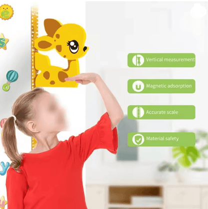 GrowJoy 3D Cartoon Kids Height Wall Stickers 2
