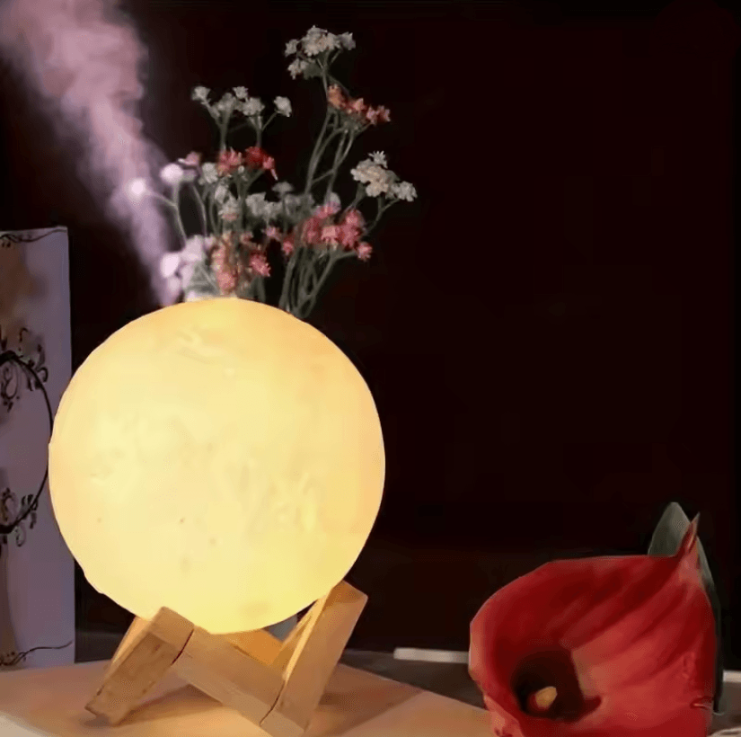 LunaGlow LED Moon Night Light 3
