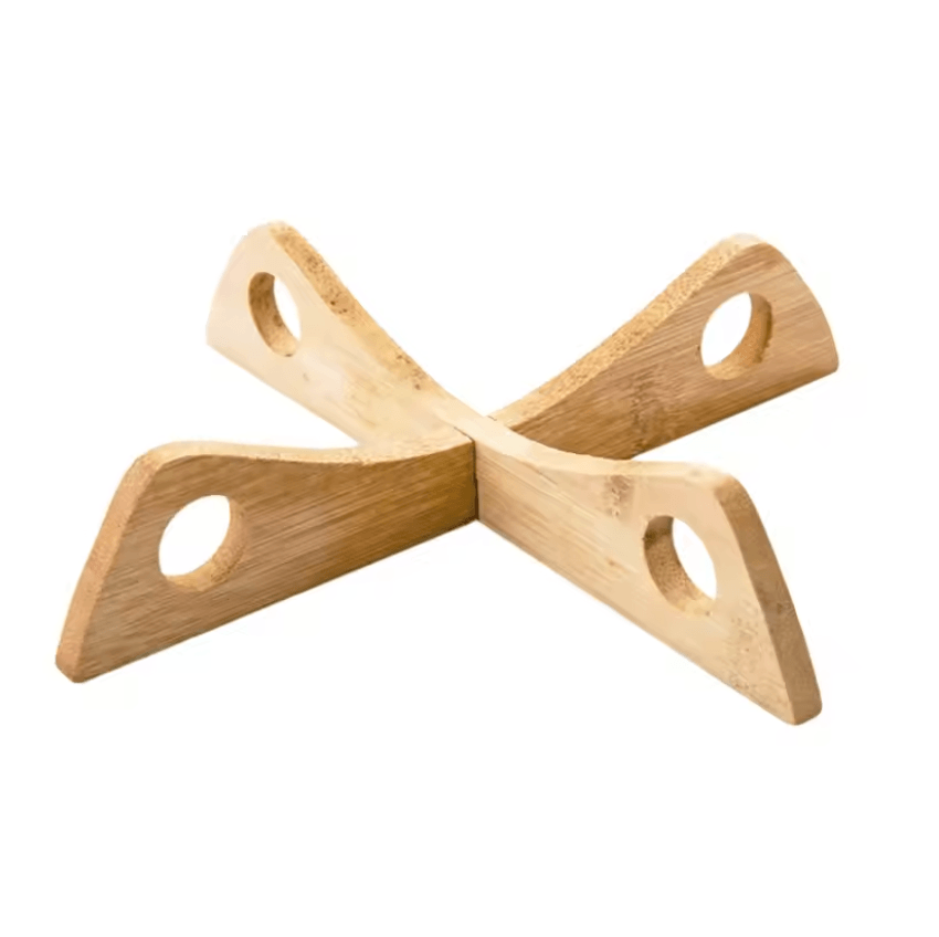 WoodCrest Cross Wooden Table Mat 4