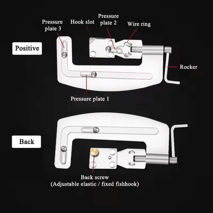 HookMate Stainless Steel Fishing Line Knotter 2