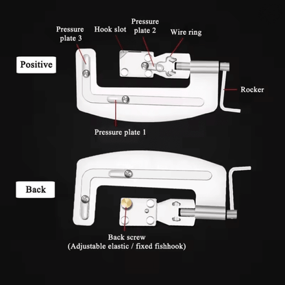 HookMate Stainless Steel Fishing Line Knotter 2