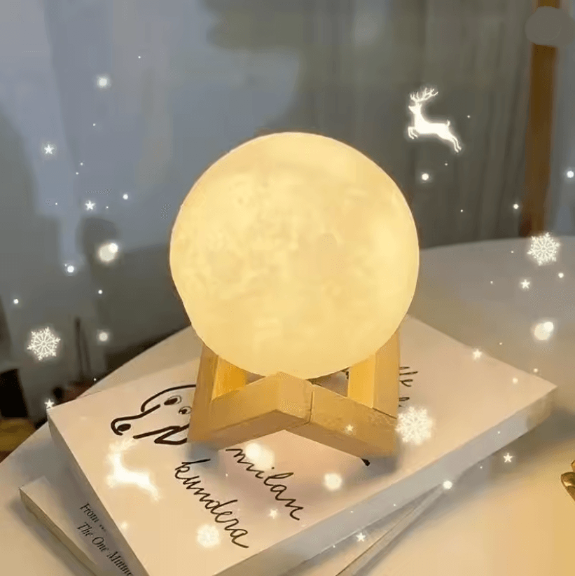 CosmoCraft DIY Planet Lamp with Stand
