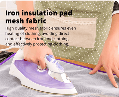 HeatGuard Mesh Ironing Pad  High Temperature Resistant Protective Ironing Cloth 1