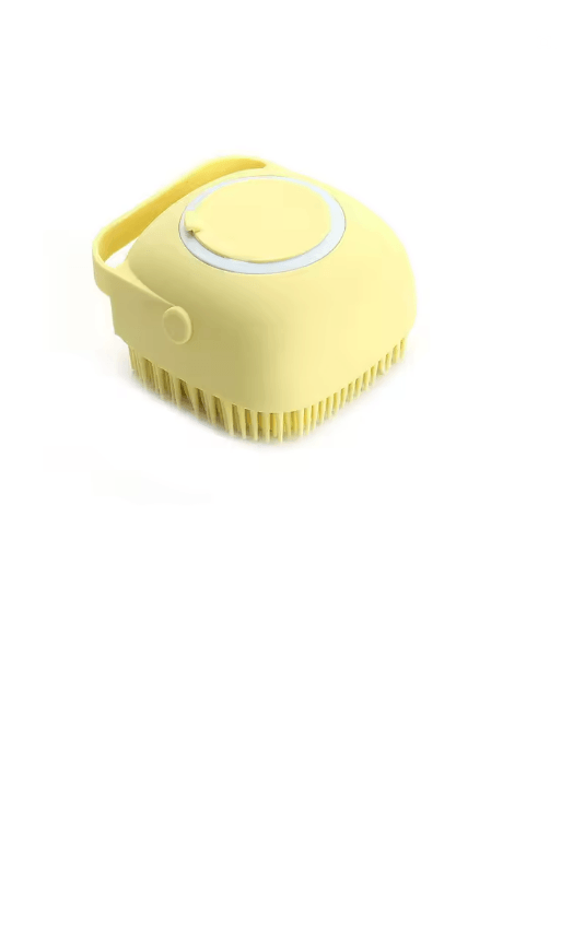 PawEase Soft Silicone Pet Bath Brush  Gentle Grooming And Deep Cleaning Massager 3