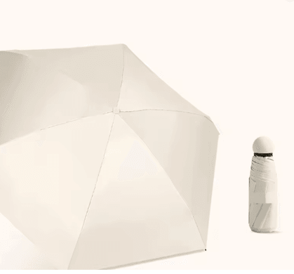 SunRain Capsule Mini Umbrella  Compact Windproof And UV Protection Travel Umbrella 2