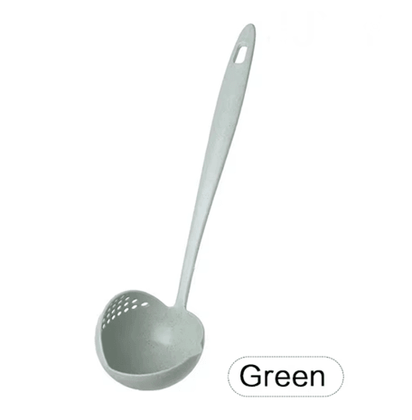 DualServe 2 In 1 Kitchen Colander Spoon  Long Handle Hot Pot Strainer And Serving Ladle 5