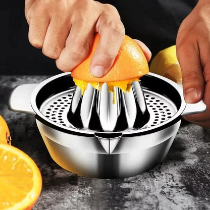 304 Stainless Steel Manual Fruit Lemon and Orange Juicer