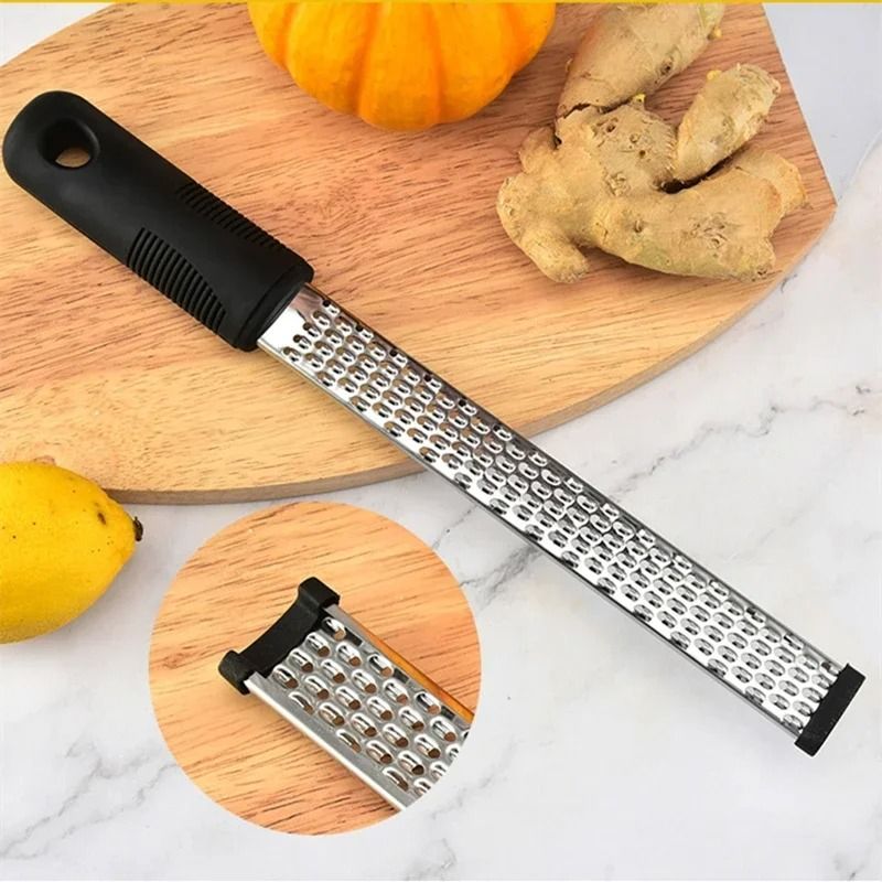 304 Stainless Steel Cheese Grater Slicer Lemon Zester Kitchen Gadget 2