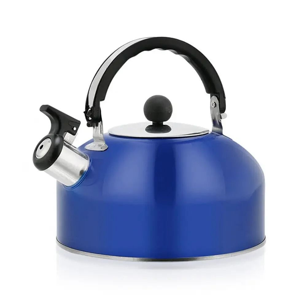 3L Stainless Steel Whistling Teapot  Portable Stove Kettle With HeatResistant Handle For Camping Hi 9