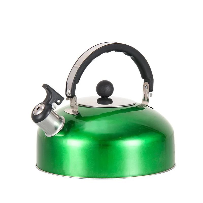 3L Stainless Steel Whistling Teapot  Portable Stove Kettle With HeatResistant Handle For Camping Hi 8