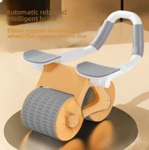 Digital Automatic Rebound Abdominal Roller With Timer Elbow Support And Knee Pads 6