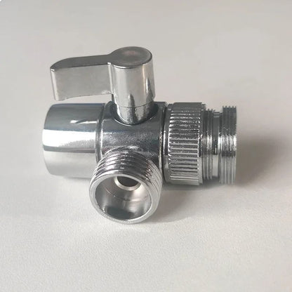 Sink Faucet Adapter Diverter Valve  Zinc Alloy Kitchen And Bathroom Splitter Connector For Showers  10