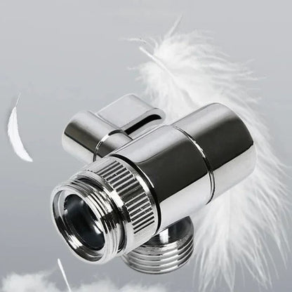 Sink Faucet Adapter Diverter Valve  Zinc Alloy Kitchen And Bathroom Splitter Connector For Showers  4