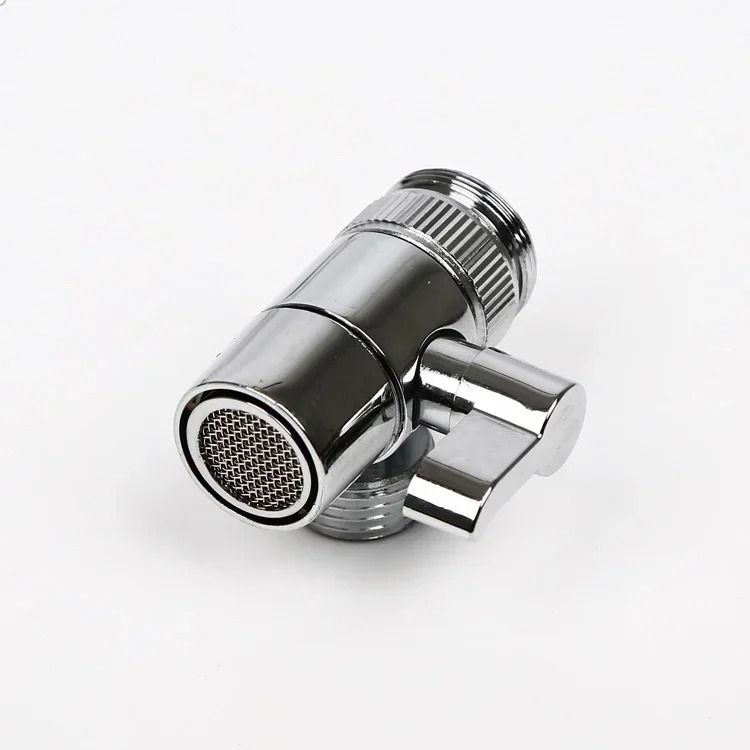 Sink Faucet Adapter Diverter Valve  Zinc Alloy Kitchen And Bathroom Splitter Connector For Showers  7