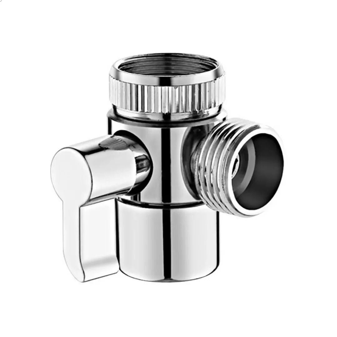 Sink Faucet Adapter Diverter Valve  Zinc Alloy Kitchen And Bathroom Splitter Connector For Showers  8