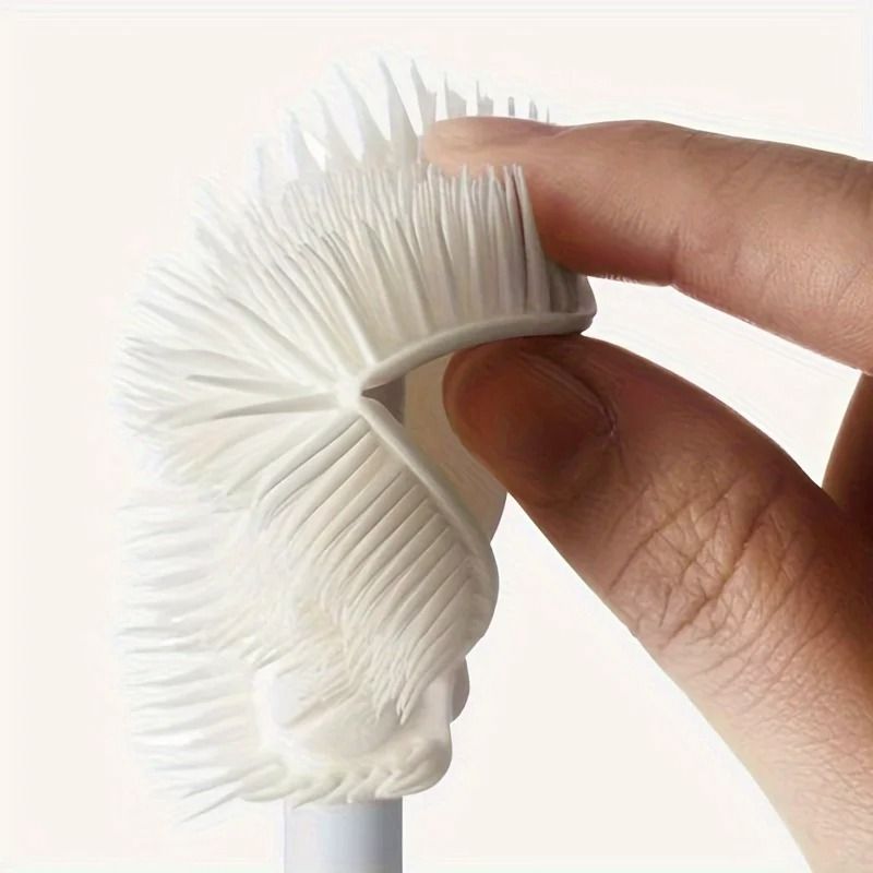 Foldable 360 Degree Comprehensive Cleaning Silicone Brush Long Handle 3
