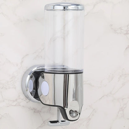 WallMounted Soap And Shampoo Dispenser  500ML Manual Press Bathroom Organizer With Single Double Or 6