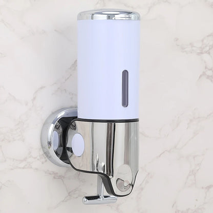 WallMounted Soap And Shampoo Dispenser  500ML Manual Press Bathroom Organizer With Single Double Or 8