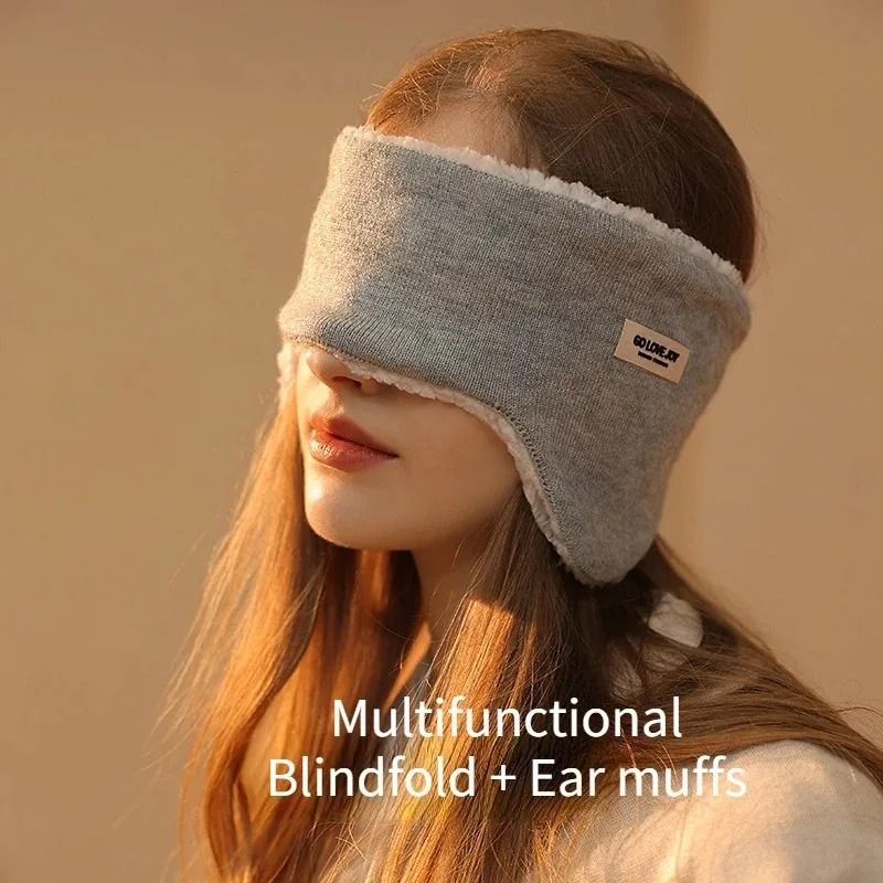 Winter Ear Warmers  Soft Fur Soundproof Earmuffs For Men And Women NoiseReducing Sleep And Outdoor  2