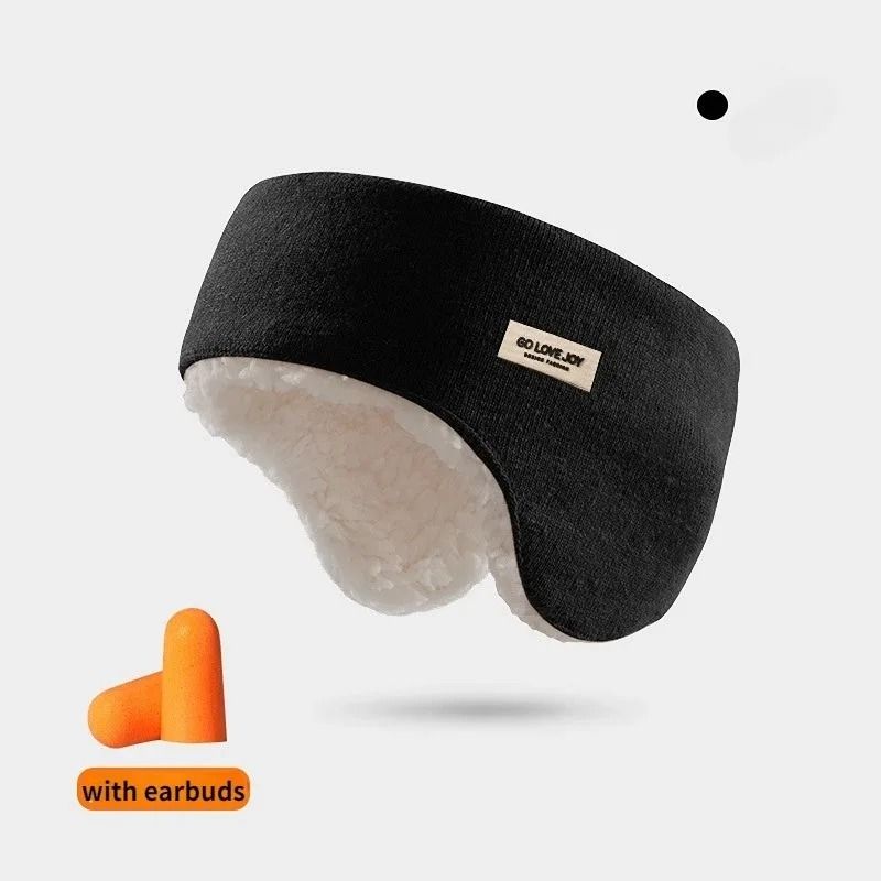 Winter Ear Warmers  Soft Fur Soundproof Earmuffs For Men And Women NoiseReducing Sleep And Outdoor  4