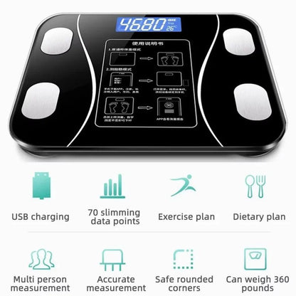 Achieve Your Fitness Goals With Our Smart Digital Body Fat Scale  Your Perfect Companion For A Heal 6